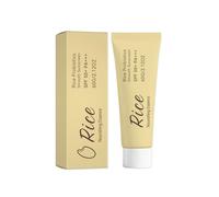 Rice Probiotics Smooth Sunscreen SPF 50 Broad Spectrum, Korean Sunscreen for Face, Lightweight Physical Sun Cream with Rice Bran Extract, Water Resistant SPF 50 Face Moisturiser for Dry Skin (1PC)