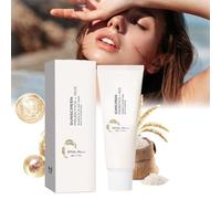 Rice + Probiotics SPF50+ PA++++ Sunscreen, Sunscreen SPF 50, Waterproof Sun Serum, Rice Probiotics Sunscreen SPF50+ Sunscreen, Rice Sun Protection Korean 50 ml (1 Piece)