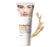 Rice Raw Pulp Nose Mask - Deep Cleansing Nose Pore Mask for Heads & Oil Control - Rice Extract Pore Refining Treatment to Help Remove Impurities & Smooth Skin - Gentle Nose Care Mask