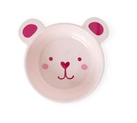 RICE Rice bear-shaped melamine bowl 50 cl Pink