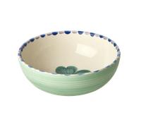 RICE Rice ceramic bowl 35 cl Good Luck Clover-Soft green