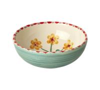 RICE Rice ceramic bowl 35 cl Yellow Flower-jade