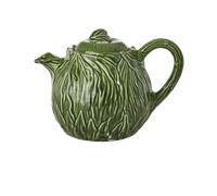 RICE Rice ceramic teapot 1.6 L Embossed kale design