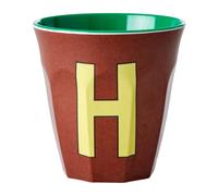 RICE Rice melamin cup medium letter - H 30 rown
