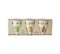RICE Rice melamine cup small 6-pack Sweet Jungle