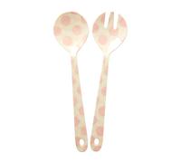RICE Rice salad servers melamine 2 pieces Pink dots