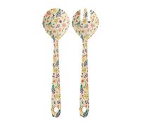 RICE Rice salad servers melamine 2 pieces Wild flowers