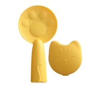 Rice Scooper Spoon, Non Stick Rice Paddle with Cat Paw, Standing Rice Scooper Rice Cooker Paddles, Ergonomic Comfort Rice Spoons with Storage Holder, Thickened Handle for Rice Cooker Dining Table