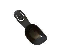Rice Serving Spoon | Pet Food Grain Accurate Scoop,Portable 75Ml Multifunctional Scooper Spatula with Clip for Flour Serving Dogs Cooking Cats Home Soybean Household