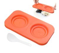 Rice Shaper Mold, Sushi Making Mold - Rice Ball Shaper Onigiri Rice Molder,Onigiri Making Mold for Sushi, Rice Pressing Mold, Square Tr Sushi Maker