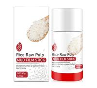 Rice Slurry Clay Stick Mask, Natural Plants Masque Moisturizing, Hydrating and Deep Cleansing, Portable Quick Clay Stick for Face Moisturizing (1)