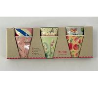 RICE Small Melamine Cups 6 Cups per pack