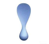 Rice Spoon, 1 Pack Tumbler Style Cooking Utensil with Upright Handle Non-Tipping Design for Easy Serving and Cleaning, for Kitchen Use(Blue)