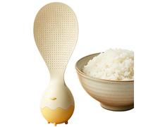 Rice Spoon, Egg Shell Design with Stand Function, Non-Stick Coating | Standing Rice Turner, for Cooking and Mixing, for Use in the Home as well as in Kitchen, Canteen, Restaurant, College Dorm and