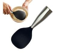 Rice Spoon | Standing Silicone Rice Cooker Scoop Spatula | Anti-Slip Scooper Kitchen Utensils for Food Preparation Cooking Serving Countertop Home Restaurant Vegetables Salad