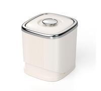Rice Storage Dispenser,Airtight Dispenser Bucket for Grain - Sealed Rice Storage Bin | for Kitchen Pantry Countertop Restaurant Canteen Soybean Corn Grain Flour