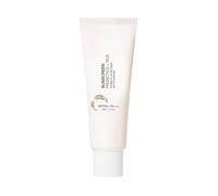 Rice Sunscreen SPF 50, Lightweight Face & Body Sun Cream, Non Greasy Fast Absorbing Formula for Sensitive Skin, No White Cast, Moisturising UV Protection Makeup Base (1pc)