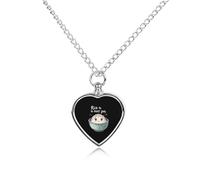 Rice to Meet You Pet Urns Necklace Jewelry Metal Heart Pendant Memorial Necklaces for Ashes with Funnel Kit
