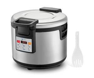Rice Warmer 26 l Digital Temperature Setting: 40 80 °C Royal Catering - Commercial Rice Cookers by Silver