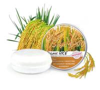 Rice Water Hair Shampoo Soap Bar for Hair Growth - Rice Shampoo Bar - Cleanse Moisturize Nourish Strengthen Handcrafted Soap - Safe Hair Care For Men & Women All Hair Types - Plastic-Free