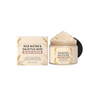 Rice Water Scalp Scrub with Tea, Caffeine and Rosemary, Gentle Exfoliating Hair Scalp Scrub Shampoo for Dandruff, Deep Purifying, Removes Buildup, Controls Oil, 100g (2 Pack)