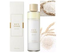 Rice Water Toner, 150ml Natural Moisturizer Glow Essence, Hydrating & Moisturizing Rice Extract for Deep Face Hydration