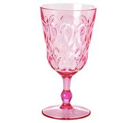 RICE - Wine Goblet Acrylic 36 cl, Pink - Pink