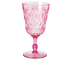 RICE - Wine Goblet Acrylic 36 cl, Pink - Pink