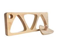 Riceball Mold | 25x10x1.5cm Classic Wooden Non Stick Sushi Press | Come with Press Plate Triangle SushiMold Triangular Rice Ball Sushi Mold | for Home Picnic Lunch DIY Meal Prep