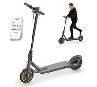 Riceel Electric Scooter, Foldable E Scooter with 350W Motor 25Km/h Top Speed, Max 20-35Km Long Range, 8.5''Tires Commuting Electric Scooters Adult and Teens with Dual Brakes System, APP