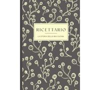 Ricettario da Scrivere: Quaderno per Ricette: Formato A5 con Indice