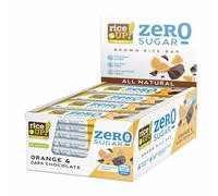 riceUP! Zero Sugar Brown Rice Bar Orange & Dark Chocolate 20 x 18g | No Added Sugar | Gluten Free | Low Glycemic Index