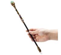 Rich Boxer Fine Handcrafted Crystal Magic Wand Green Aventurine Gemstone White Crystal Gemstone Magic Wand Cosplay Magic Wand for Witches and Wizards