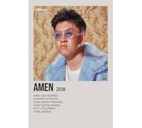 Rich Brian Amen A3 Print Poster Wall Art Home Decor Album Gift Present Photo Living Room Dining Room Bedroom Unframed Concert Tour Gig Live Show Music Arena