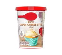 Rich Cream Cheese Style Icing 400g - Ready to Use Frosting Ideal for Red Velvet Cakes, Cupcakes & Desserts - Smooth & Delicious Cream Cheese Flavour