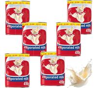 Rich & Creamy Milk 410g - Shelf-Stable, Thick & Smooth Milk for Cooking, Baking & Beverages, Vegetarian Friendly -Ctn (6 x Tin)