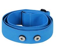 Rich Green Valley Heart Rate Monitor Replacement Strap Adjustable Chest Strap Compatible with Myzone MZ-SWITCH (Medium, Blue)