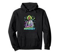 Rich Mindset Growth Finance Motivation Design Pullover Hoodie