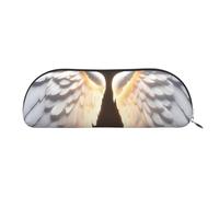 Rich&Rabbit Angel Wing Print Versatile Zipper Pouches Cosmetics Tiny Accessories Small Parts Storage Bags, Silver, One Size