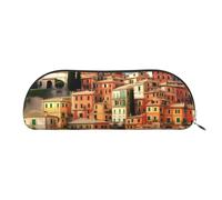 Rich&Rabbit Beautiful Italy Print Versatile Zipper Pouches Cosmetics Tiny Accessories Small Parts Storage Bags, Silver, One Size