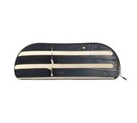 Rich&Rabbit Classic Movie Clapboard Black Print Versatile Zipper Pouches Cosmetics Tiny Accessories Small Parts Storage Bags, Silver, One Size