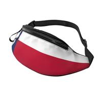 Rich&Rabbit Flag of Texas Print Multifunctional Waist Pack for Hiking Traveling Running Mountain Treks, Black, One Size