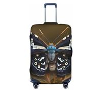 Rich&Rabbit Moth Wings Washable Travel Luggage Protective Cover (18-32 Inch), white, XL