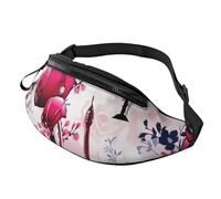 Rich&Rabbit Paris Eiffel Tower France Print Multifunctional Waist Pack for Hiking Traveling Running Mountain Treks, Black, One Size