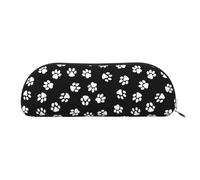 Rich&Rabbit Paw Print Print Versatile Zipper Pouches Cosmetics Tiny Accessories Small Parts Storage Bags, Gold, One Size