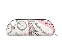 Rich&Rabbit Romantic Paris Butterfly Print Versatile Zipper Pouches Cosmetics Tiny Accessories Small Parts Storage Bags, Silver, One Size