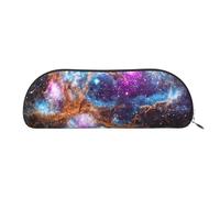 Rich&Rabbit Universe Galaxy Space Print Versatile Zipper Pouches Cosmetics Tiny Accessories Small Parts Storage Bags, Silver, One Size