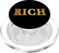 RICH/Rich "Rich Man" Gorgeous Celebrity Character [Strange Design Shop] Funny Design PopSockets PopGrip for MagSafe