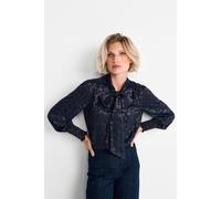 Rich & Royal Blouse With Bow Midnight Blue size 38 | Blouses Outlet | Women | White 38
