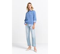 Rich & Royal Chunky Handknit Look Pullover Ocean Blue size S | Sweaters Outlet | Women | Blue S